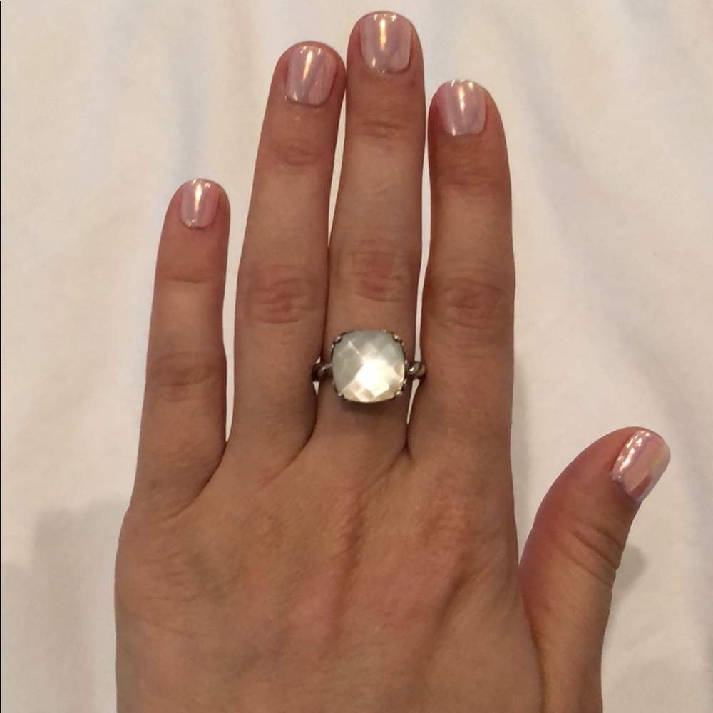 Mother of pearl ring